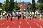 Womens under-20s 100 metres, 2021 Northern Senior and Under-20s Champs., Leigh. Photo: David T. Hewitson/Sports for All Pics